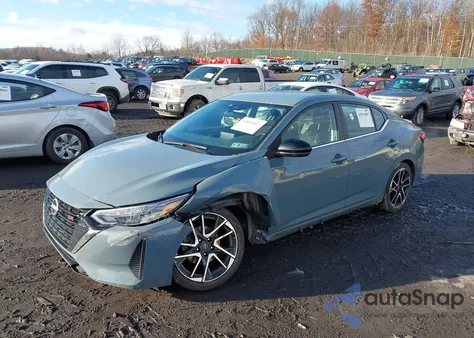 2024 Nissan Sentra Sr Xtronic Cvt z USA, uszkodzony, nr VIN 3N1AB8DV5RY262069